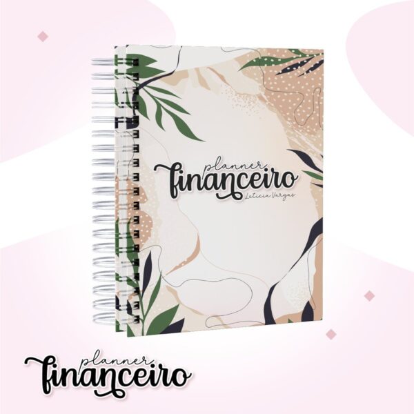 Planner Financeiro Pessoal Feminino - Arquivo Digital