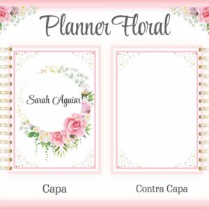 Planner Floral - Arquivo Digital
