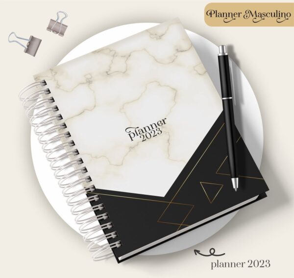 Planner Masculino Mod 04 - Arquivo Digital