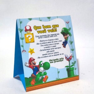 Plaquinha Que Bom Que Você Veio Super Mário em PDF e Studio 10 plaquinha que bom que voce veio super mario arquivo