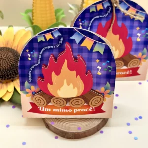 Porta Balinha Bombom Paçoca Mimo Festa São João