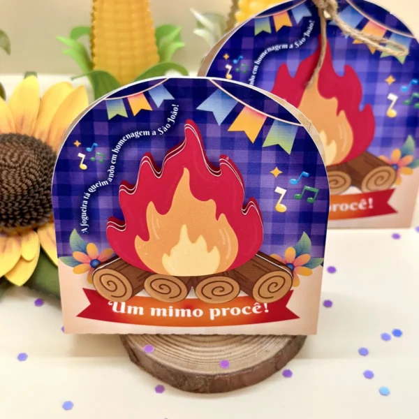 Porta Balinha Bombom Paçoca Mimo Festa São João