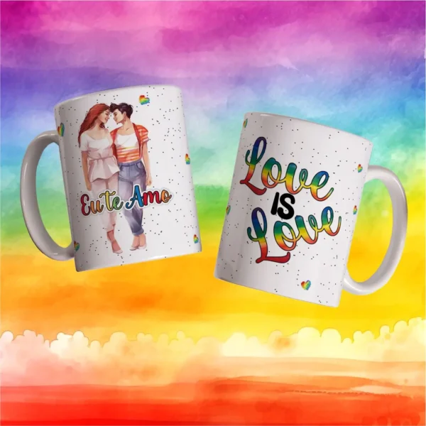 Presentes Personalizados: Arte para Canecas de Namorados