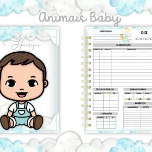Rotina do Bebê Animais Baby - Arquivo Digital 23 Rotina do Bebê Animais Baby - Arquivo Digital