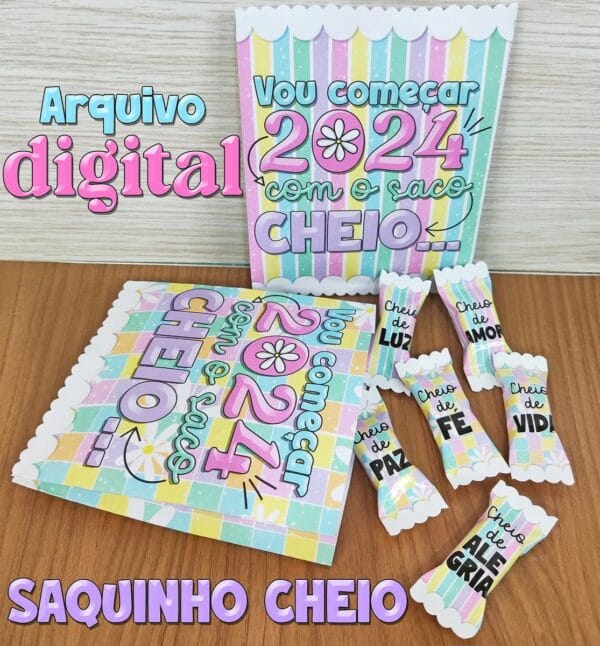 Sacolinha Cheio - Arquivo Digital