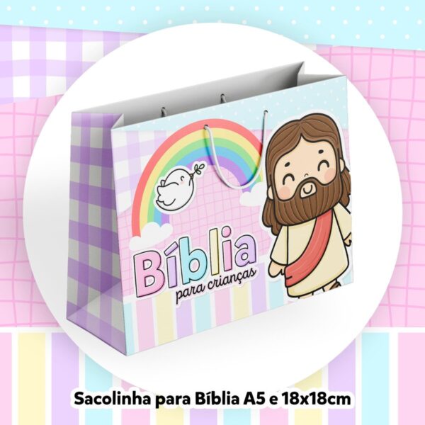 Sacolinhas Bíblia Infantil - Arquivo Digital