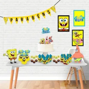 Só Um Bolinho Bob Esponja - Arquivo Digital 17 Só Um Bolinho Bob Esponja - Arquivo Digital