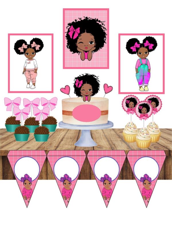 Só um bolinho Bonequinha Afro - Arquivo Digital