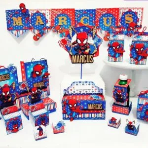 Só um bolinho Homem Aranha Cute - Arquivo Digital 15 Só um bolinho Homem Aranha Cute - Arquivo Digital