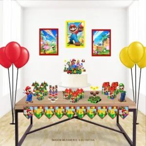 Só um bolinho Mario Bros - Arquivo Digital