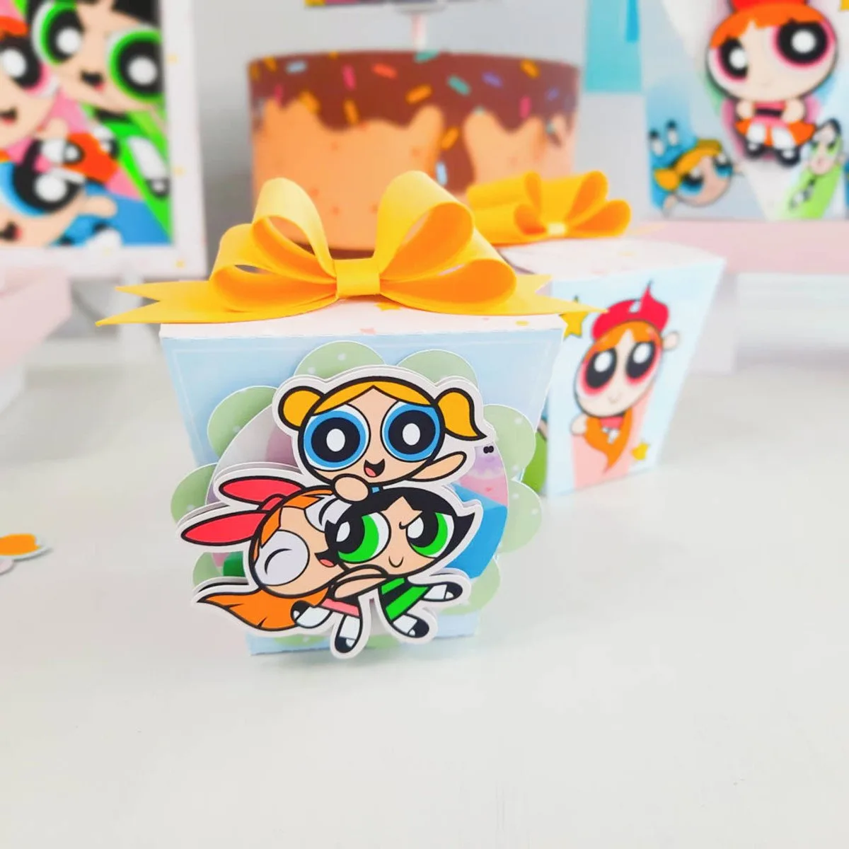 Só um bolinho Meninas Super Poderosas - Arquivo Digital 2 Só um bolinho Meninas Super Poderosas - Arquivo Digital