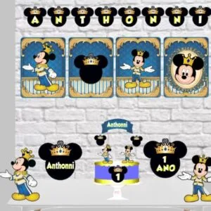Só um Bolinho Mickey Realeza - Arquivo Digital