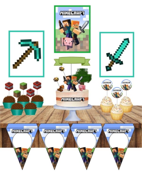 Só um bolinho Minecraft - Arquivo Digital