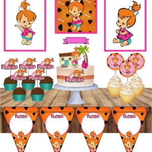 Kit Digital Festa Infantil Pedrita com Arquivo de Corte 13 so um bolinho pedrita arquivo digital