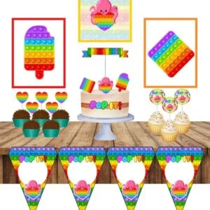 Só Um Bolinho Pop It - Arquivo Digital 13 Só Um Bolinho Pop It - Arquivo Digital