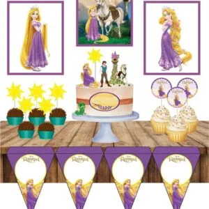 Só Um Bolinho Princesa Rapunzel - Arquivo Digital 21 Só Um Bolinho Princesa Rapunzel - Arquivo Digital