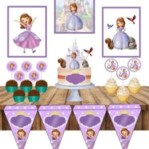 Só Um Bolinho Princesa Sofia - Arquivo Digital 15 Só Um Bolinho Princesa Sofia - Arquivo Digital
