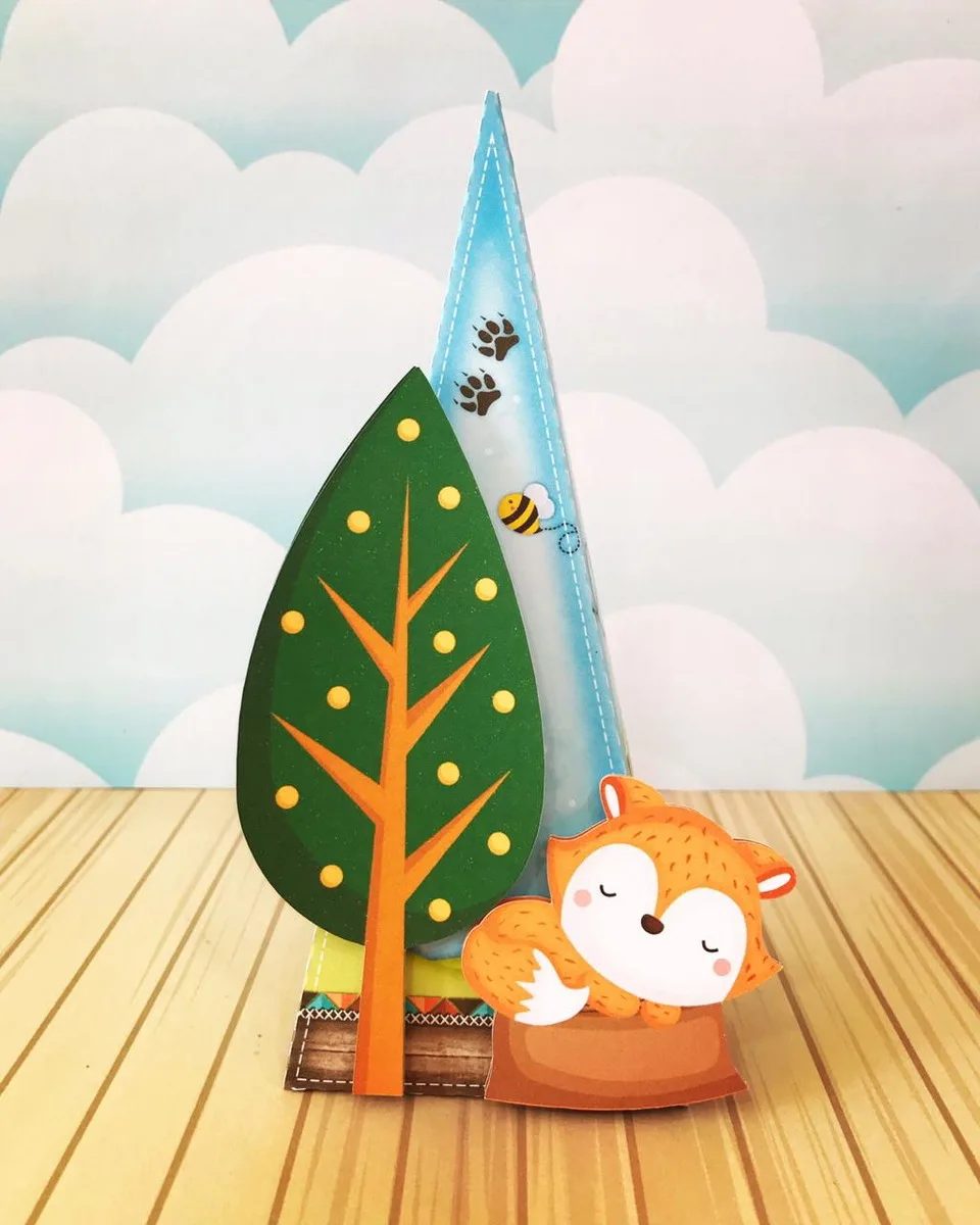 Só um bolinho Raposinha Menino - Arquivo Digital 4 Só um bolinho Raposinha Menino - Arquivo Digital