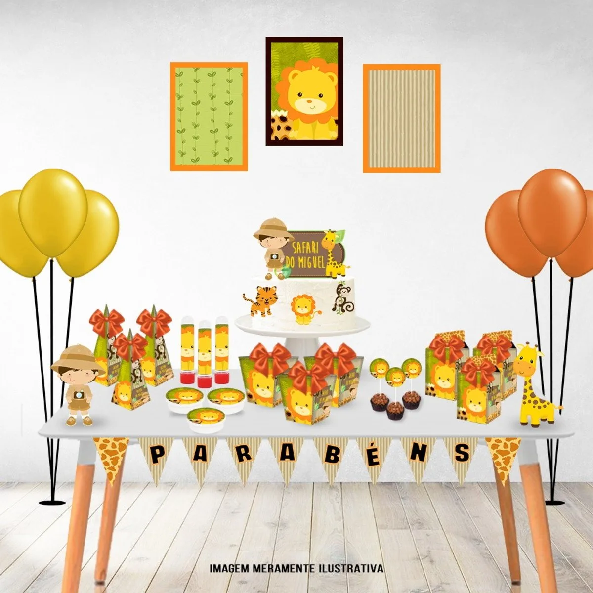 Só um bolinho Safari Baby - Arquivo Digital 1 Só um bolinho Safari Baby - Arquivo Digital