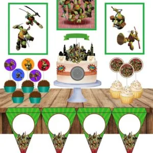 Só Um Bolinho Tartarugas Ninjas - Arquivo Digital 9 Só Um Bolinho Tartarugas Ninjas - Arquivo Digital
