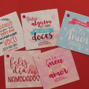 tags namorados arquivo digital personalizacao