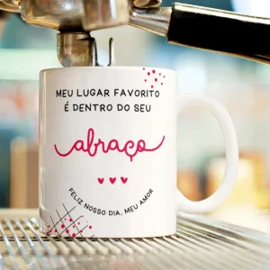 Templates de Canecas para Presente de Dia dos Namorados