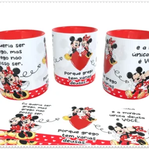 Templates Mickey e Minnie Namorados - Edição Grega