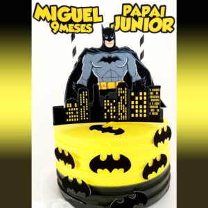 topo de bolo batman arquivo digital