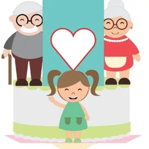 Topo de Bolo Dia dos Avós - Arquivo Digital