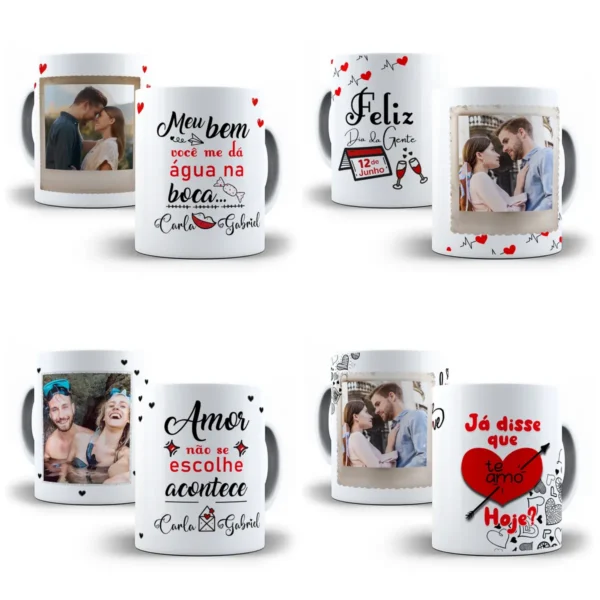Transforme Canecas em Lembranças com Artes de Amor