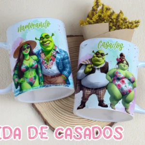 Trio de Artes para Canecas de Casais - Formato JPG