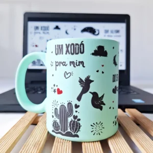 "Um Xodó Pra Mim" Design de Caneca para Sublimação PNG