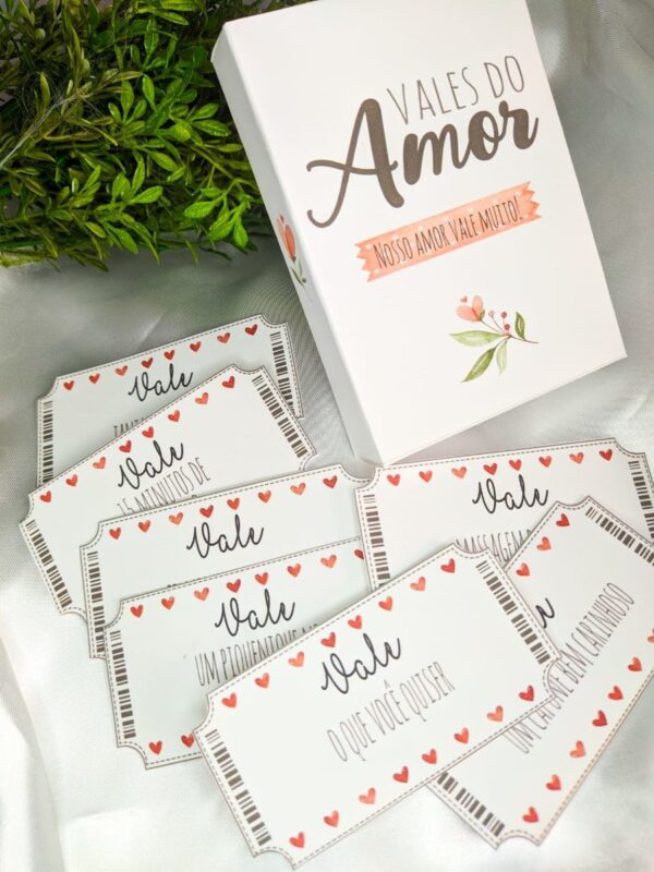Vales do Amor Dia dos Namorados - Studio e pdf
